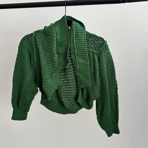 Care FP East To West Cardi Collegiate color (green) XS - Picture 2 of 2